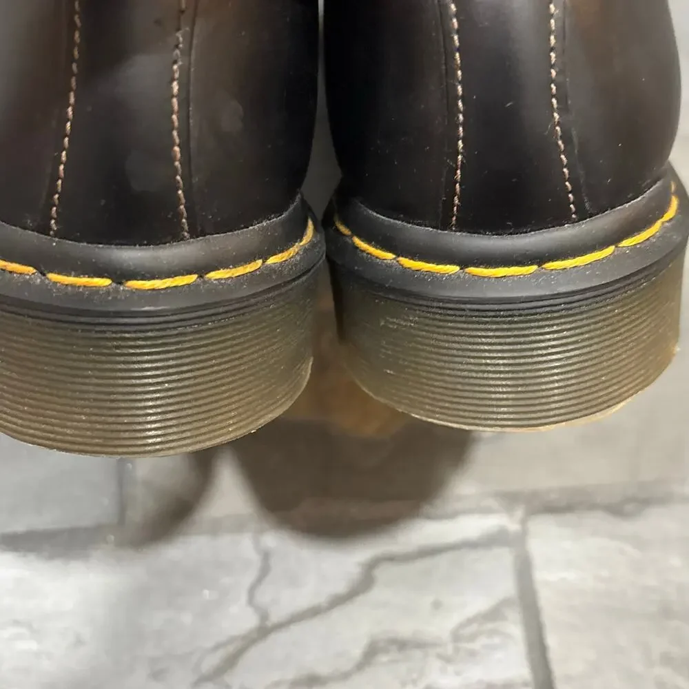 Dr. Marten's 1461 Black Smooth Leather Oxford Shoes - size 9